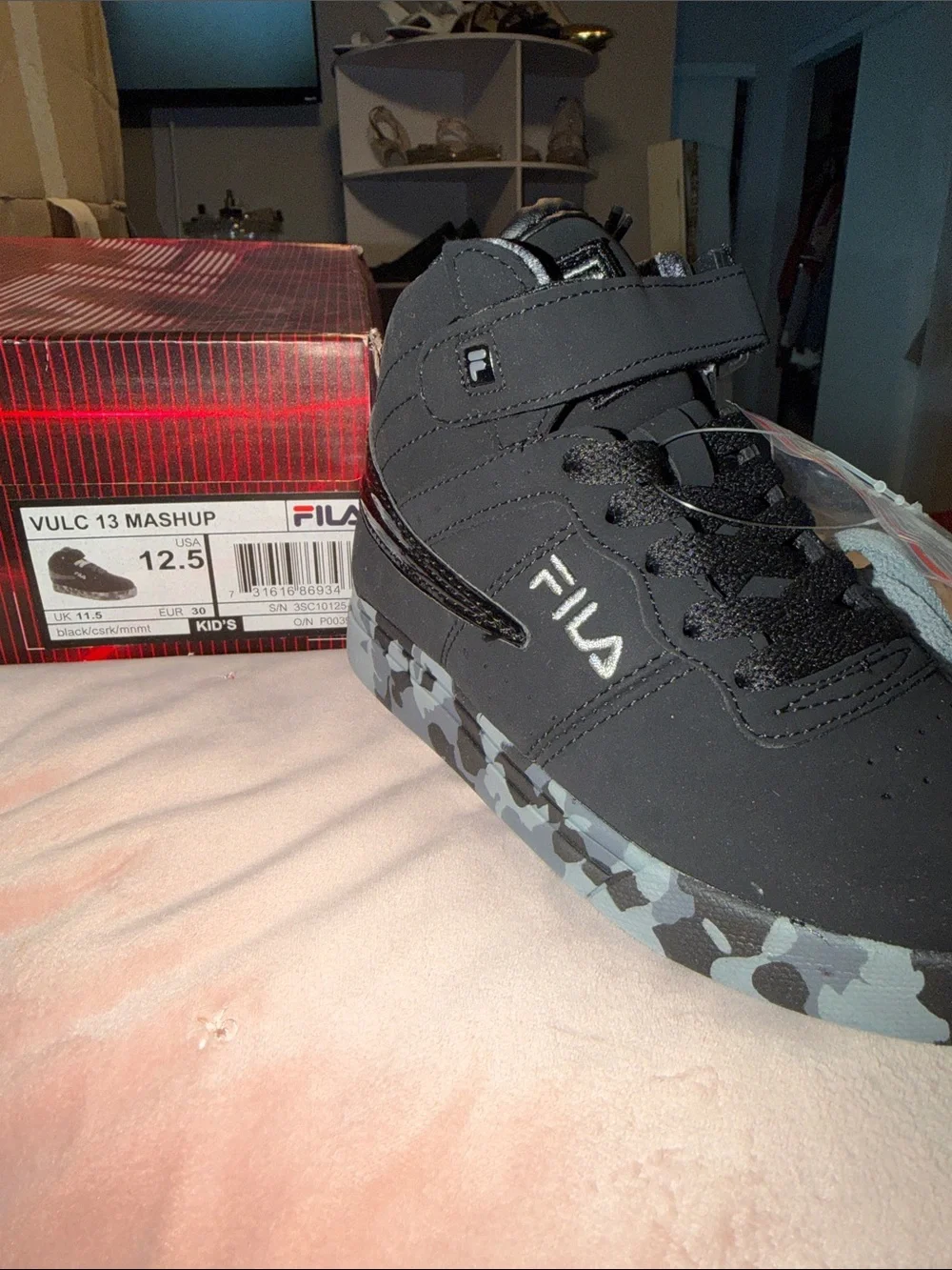 Fila Fila Vulc 13 Marble with Gray Camo Sole